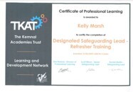 Safeguarding certificate 1