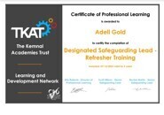 Safeguarding certificate 3