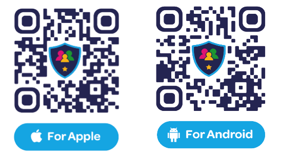 Safer schools app QR code