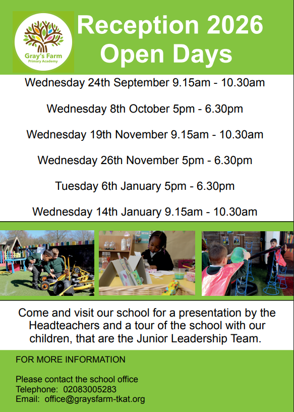 Reception open day